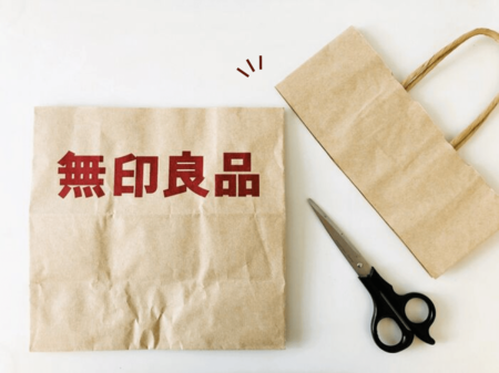 捨てるの待って!『無印良品の紙袋』をリメイク!身近なシーンで役立つ活用アイデア3選