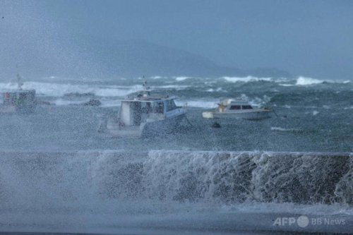 NZ首都に11メートルの高波、住民数百人避難
