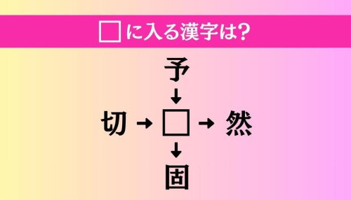 【穴埋め熟語クイズ Vol.4808】□に漢字を入れて4つの熟語を完成させてください