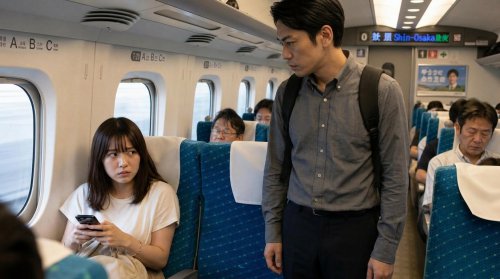 席は空いているのに&hellip;新幹線で「ただ女性の横に立ち続ける」不審な男性に、スーツ姿のサラリーマンが放った&ldquo;勇気ある一言&rdquo;／都調査で判明「周囲が動けば94.7％の被害が止まる」現実