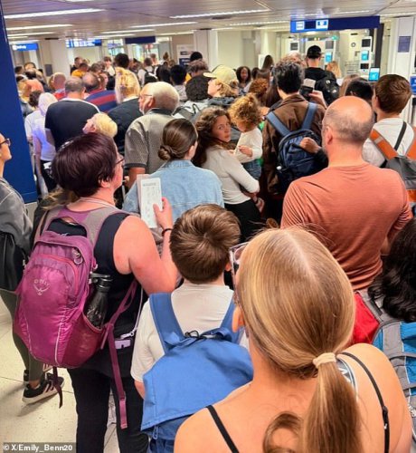Airlines and airports blame each other as new EU travel rules spark massive delays