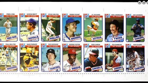 Uncut Sheet, Prototypes, Gotta Have It, Don't Blame Mom!, Pepsi All-Stars Trivia, Rare 1980 Topps baseball cards sell for $15,600
