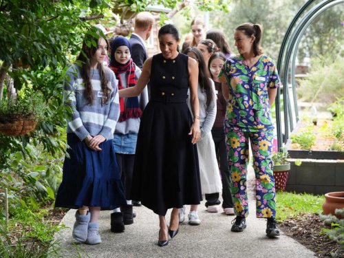 Meghan Markle and Prince Harry are officially in Australia&mdash;see her first 2 looks
