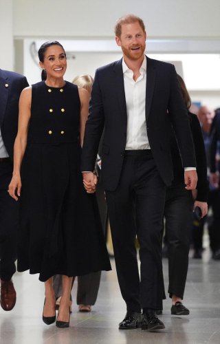 Meghan Markle puts her own stamp on diplomatic dressing as she follows in Diana's footsteps