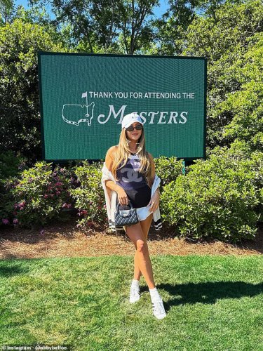 Influencer fires back at Masters critics after getting canceled for her Augusta outfit