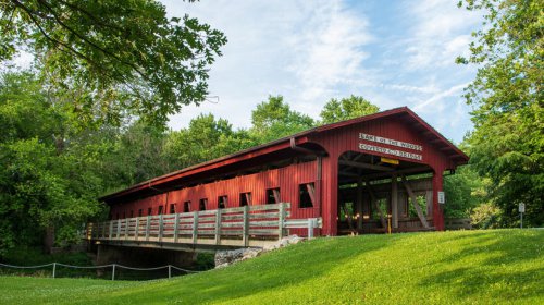 Between Chicago and Indianapolis is a small Illinois village with forest preserves, festivals, and Midwestern charm