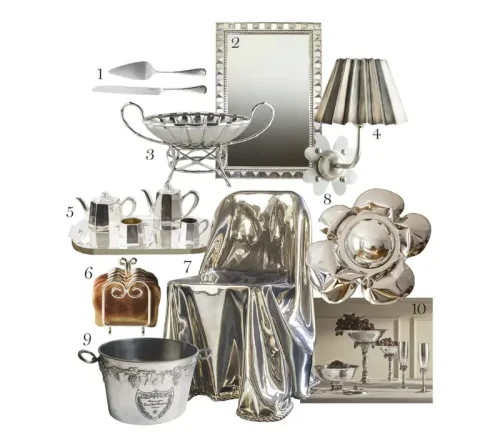 The silver pieces on our stylist&rsquo;s wish-list for a timeless and individual interior