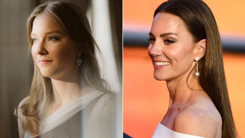 Princess Eleonore's 'Diana' 18th birthday gown is uncannily like Princess Kate's