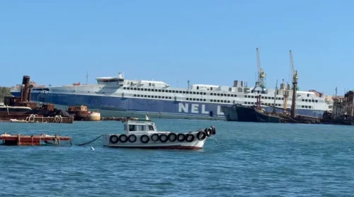 American finds one of the most revolutionary passenger ships that once carried over 1,700 passengers sitting rotting in Italy