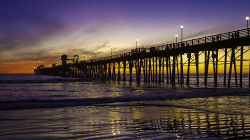 One of the West Coast's longest wooden piers is a beloved California fishing haven for sunsets and snacks