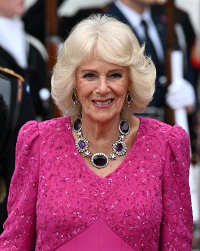 The rich history behind the jewel necklace Queen Camilla wore to the White House state dinner