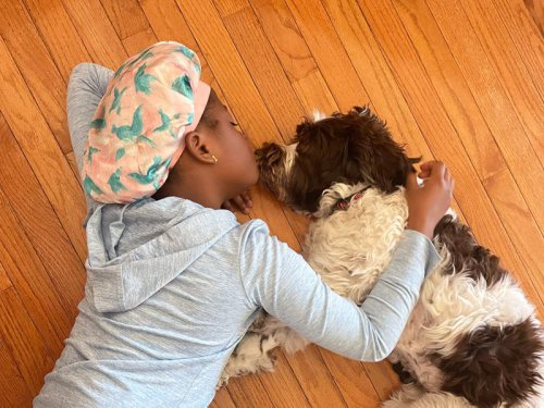 Our dogs soothe anxiety and depression, Our dogs are teaching responsibility, Our dogs have further taught our kids about empathy and reading social cues, Our dogs have forced us to be more physically active, My kids wanted a dog, but I didn't. In the last 18 months, we've adopted 4 and I couldn't be happier about it