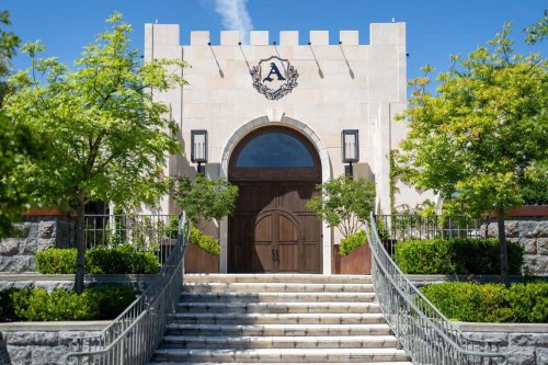 SLO County castle has a moat, fake alligators - and a new restaurant. See inside