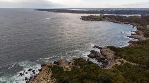 Rhode Island's once-thriving military fort is now a state park haven for trails, fishing, and coastal views