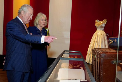 Princess Margaret&rsquo;s daughter makes a rare appearance with King Charles and Queen Camilla