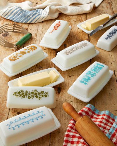 Pyrex Butter Dishes , Perpetual Calendars , Fishing Creels , Spirit Levels, Ceramic Match Strikers , L.L. Bean Tote Bags , Top 6+ random thrift store items worth way more than you'd think