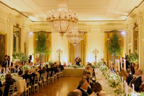 Inside the design details of the US state dinner for King Charles and Queen Camilla