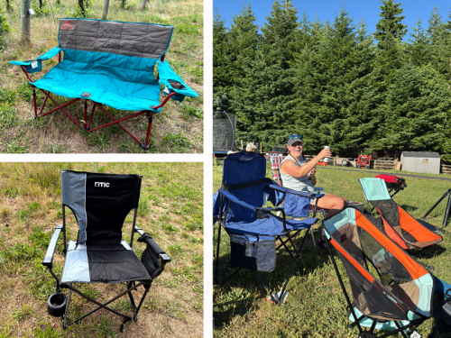 The best camping chairs for 2026 are:, RTIC ultra-tough portable chair, Coleman cooler quad chair, Kelty low loveseat, Kuma Outdoor backtrack, Eno lounger chair, Shibumi Shade tall chair, Nemo stargaze eco-x reclining camp chair, Kuma Outdoor lazy bear heated chair, What is the best camping chair? , How to fold a camp chair?, What is the best lightweight camping chair?, How I tested and selected the best camping chairs, Why you can trust IndyBest US reviews, Best camping chairs 2026: Tried and tested for outdoor trips