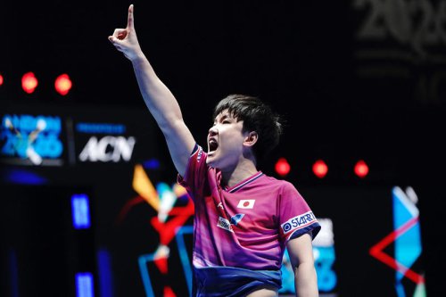 1番手の張本智和がエース対決制して先制! 準決勝台湾戦は日本が1-0でリード【世界卓球】