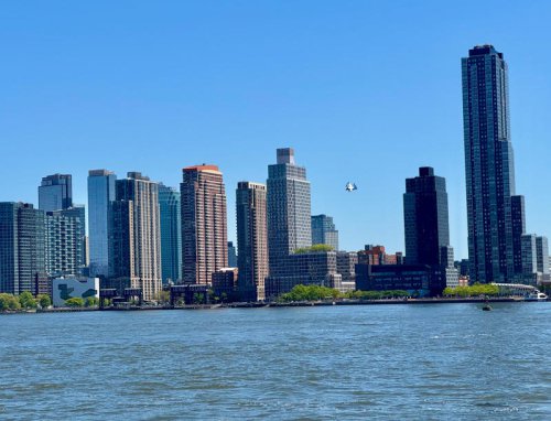 The future of aviation may be this Jetsons-like air taxi. I saw it fly over NYC for the first time