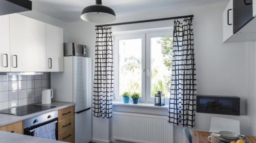 Ditch curtains and blinds: A gorgeous, more unique way to cover kitchen windows