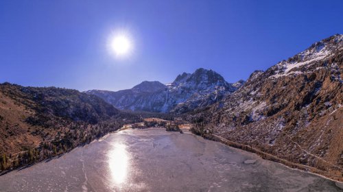 Forget Yosemite National Park, travel California's scenic lake loop with turquoise water and famous fishing spots
