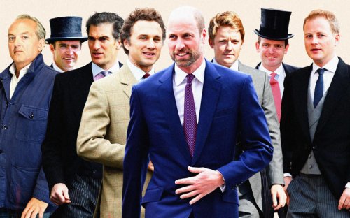 The inner circle William keeps out of the spotlight