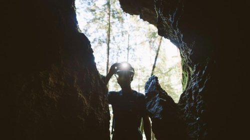 Canada's breathtaking park on Vancouver Island boasts large caves with beautiful crystals