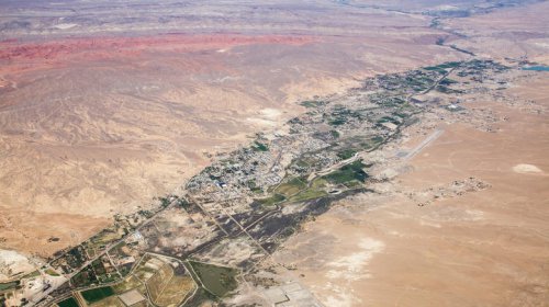 Just outside Nevada's Valley of Fire is a unique desert community full of canyons and scenic trails