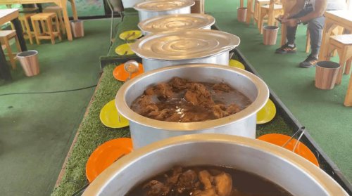 สวนกระแสค่าครองชีพ! น้องคณินเตี๋ยวไก่ จัดบุฟเฟ่ต์อาหาร 89 บาท ชูคอนเซปต์ไม่อิ่มไม่ต้องลุก