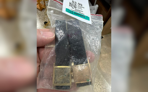 Man thrifts pair of watches for $3.99, only later realizes their true value