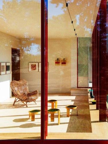 Built for a family of five, this Italian home resembles a small village