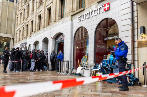 A new Swatch model is introduced, and a case study in overexcited drop culture plays out