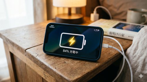 iPhoneのバッテリーが1日もたない人必見！減りが早い原因と今すぐできる長持ち設定15選, 【まず確認】充電に関する基本設定3選！　iPhoneのバッテリーが減りやすい原因と、設定で改善できること, バッテリー消費を抑える画面・機能の設定5選, アプリ・通知まわりの設定5選, 設定いらずで試せるバッテリー節約テクニック2選, よくある質問（FAQ）, まとめ：iPhoneのバッテリー持ちを改善する15の方法｜充電・画面・アプリの設定を見直すだけで1日長持ち, 関連記事, iPhoneのバッテリーの減りが早い原因は設定にあった【保存版】充電・通知・アプリを見直す15の方法