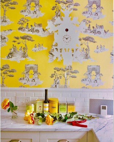 Harlem Toile by Sheila Bridges, Les Touches by Brunschwig & Fils, Dolly by Sister Parish Design, Citrus Garden by Schumacher, The Vase by Clarence House, Hicks' Hexagon by Cole & Son, Chiang Mai Dragon by Schumacher, These are the 14 Most Iconic Wallpaper Designs of All Time