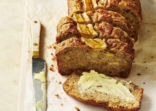 Air fryer banana bread