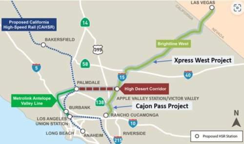High-speed rail project that links with Brightline West to Vegas making progress