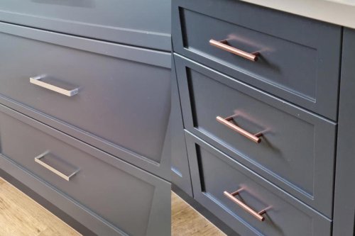 The $9.80 Bunnings hack that gives your kitchen handles a designer look