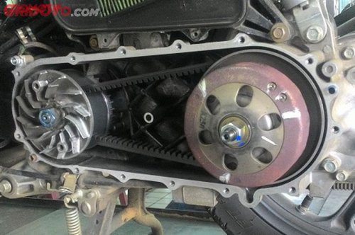 Inilah Dua Komponen Penyebab Mesin Motor Matic Tidak Bertenaga