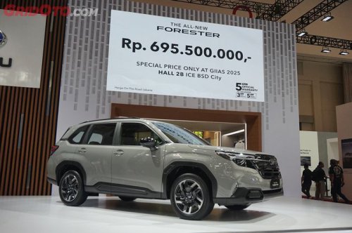 Subaru Forester Terbaru Rilis di GIIAS 2025, Begini Spesifikasinya