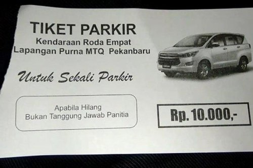 parkir, parkir mobil, parkir motor, Hak Titip Parkir, Barang Hilang di Parkiran, Awas Ditipu Klausul Haram, Konsumen Punya Hak Ini Saat Titip Kendaraan di Parkiran Resmi