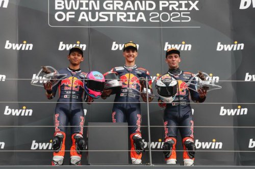 astra honda motor, pembalap indonesia, Veda Ega Pratama, M Kiandra Ramadhipa, Arsenio Algifari, HUT RI ke-80, Pembalap AHM Amankan Podium Balap Nasional dan Internasional di HUT Ke-80 RI