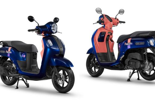 Yamaha Fazzio, fazzio thailook, spek yamaha fazzio, rem UBS, fazzio thailand, Wujud Yamaha Fazzio di Thailand Ternyata Kece Banget, Ada Fitur Ekstra