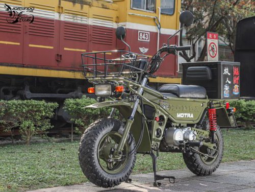 jepang, honda, Honda CT50 Motra, bebek trail, Inilah Bebek Trail Honda di Era 1980-an, Bertampang Kokoh Cocok Buat Off-Road