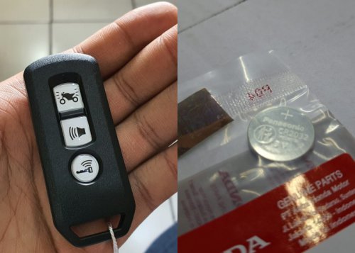 Awas Bikin Susah! Ini Dua Ciri Baterai Remote Keyless Motor Mulai Lemah