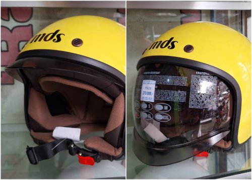 helm, mds magnum, HER WHEELS, Perempuan Suka, Helm MDS Ini Punya Banyak Warna dan Visor Unik
