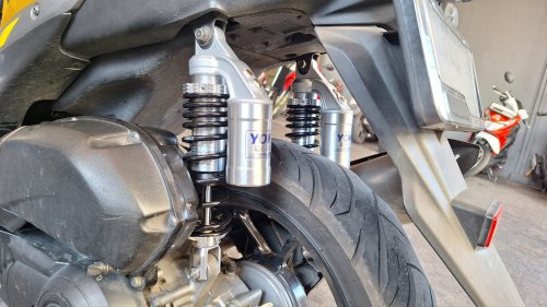yoko, sokbreker, sokbreker motor, sokbreker tabung, Ini Cara Mudah Bedakan Sokbreker Tabung Fungsi dan Cuma Variasi