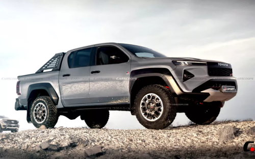 Tampilan Modern Renderan Toyota Hilux Baru, Mesin Bisa Lebih Irit BBM