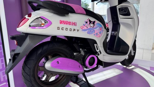 astra motor yogyakarta, Honda Scoopy Prestige, Kuromi, Honda Scoopy Kuromi, scoopy edisi spesial, scoopy kuromi, Honda Scoopy Kuromi Limited Edition, Buruan Bilang Mama, Honda Scoopy Kuromi Sudah Dijual di Yogyakarta Harga Segini Aja