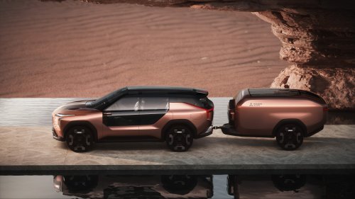 mitsubishi motors, mobil baru mitsubishi, Japan Mobility Show 2025, Mitsubishi Elevance Concept, SUV Listrik Mitsubishi, SUV Listrik 4WD Unik Mitsubishi Meluncur di Japan Mobility Show 2025, Tarik Anhang Kapsul Futuristik